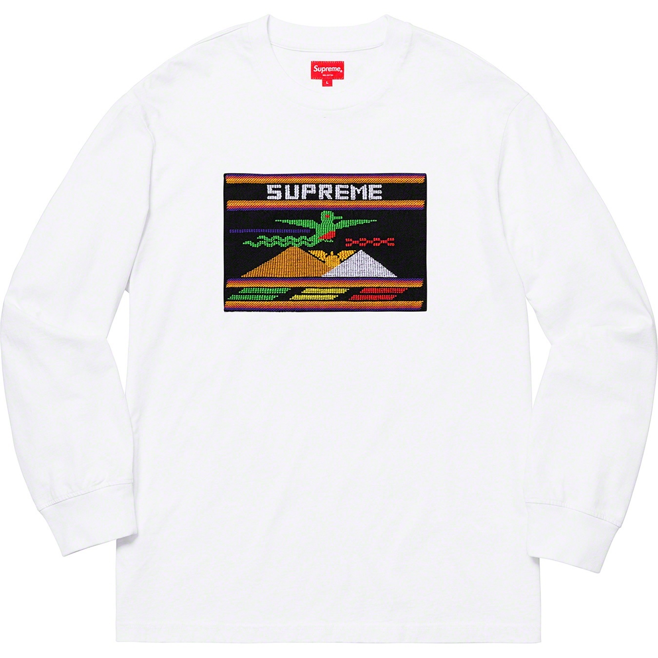 Needlepoint Patch L/S Top view 6